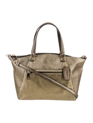 Coach Handle Bags Leather Prairie Satchel