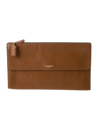 Coach Leather Portfolio