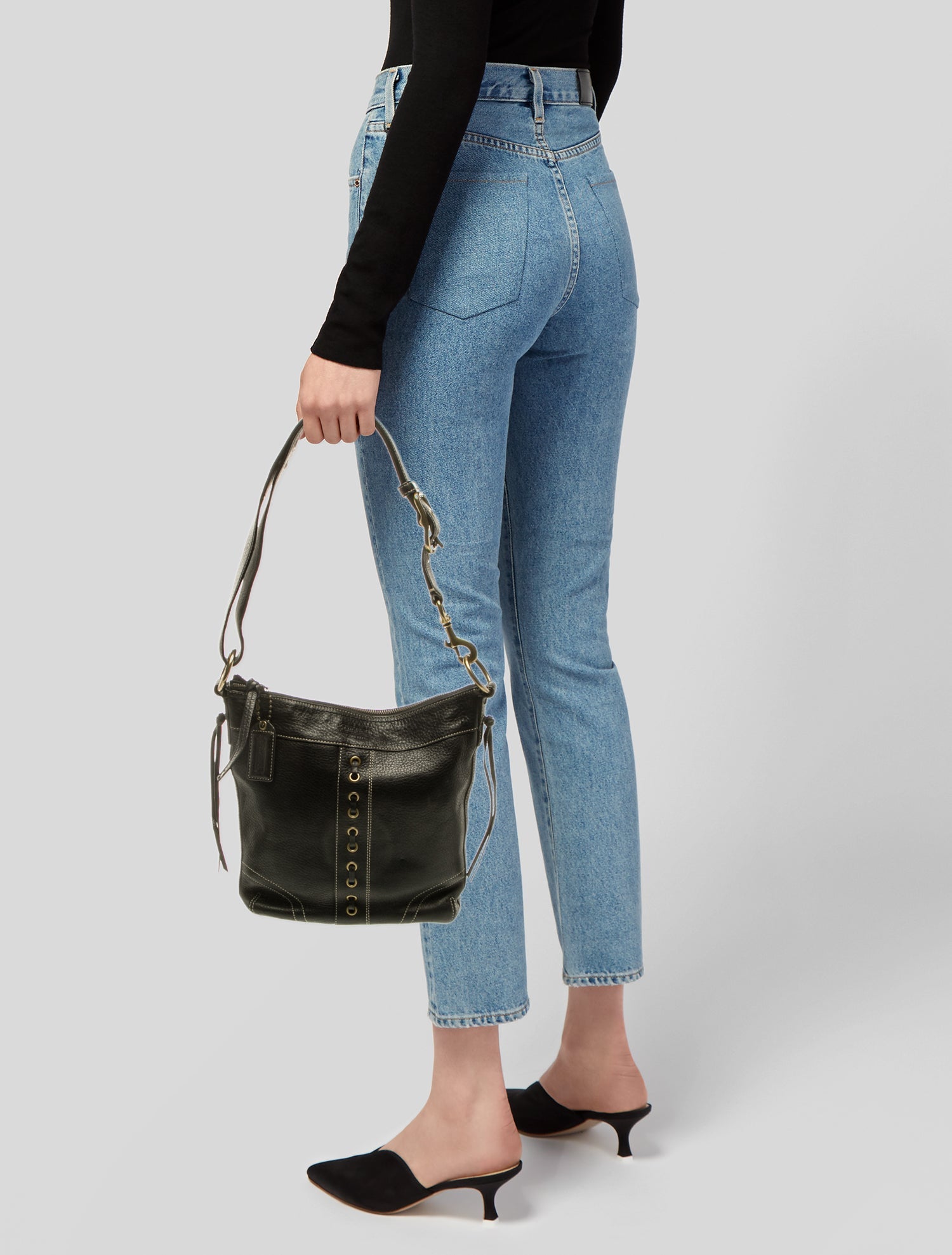 Coach Leather Shoulder Bag