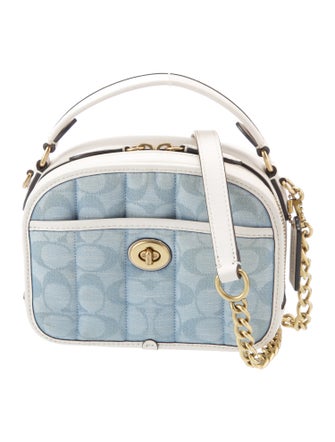Coach Denim Crossbody Bag