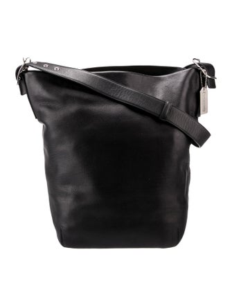 Coach Leather Messenger Bag