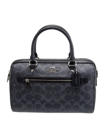 Coach Leather Top Handle Bag