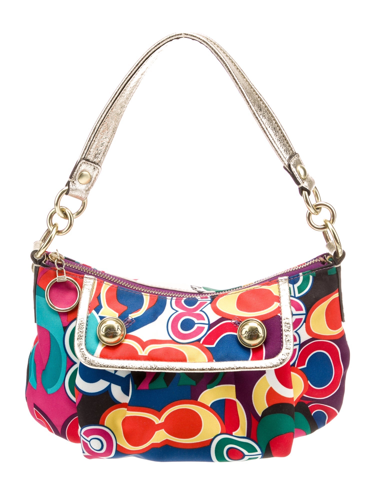 Coach Canvas Shoulder Bag