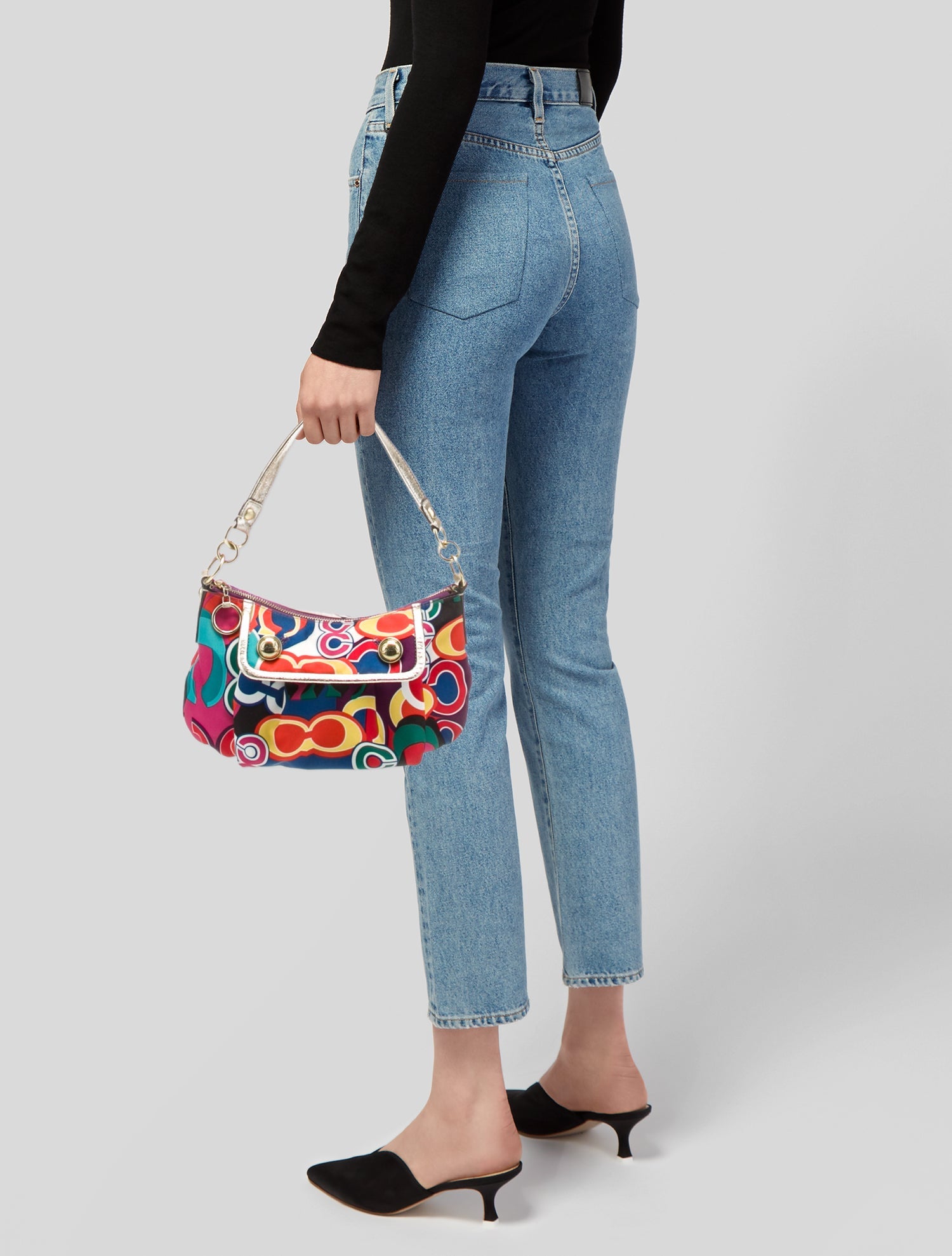 Coach Canvas Shoulder Bag
