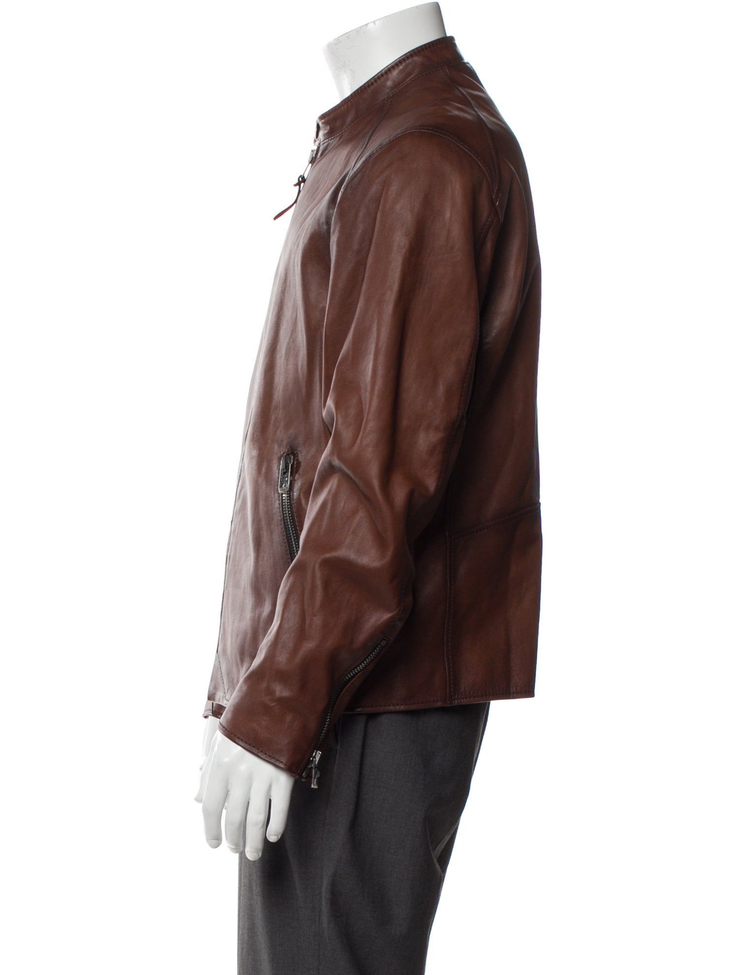 Coach Leather Moto Jacket