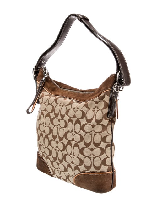 Coach Canvas Shoulder Bag