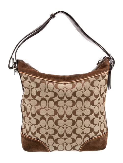 Coach Canvas Shoulder Bag