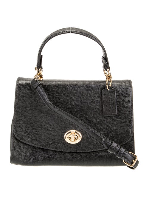 Coach Leather Top Handle Bag