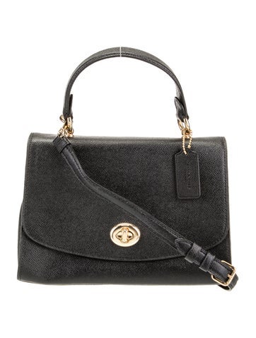 Coach Handle Bags Leather Top Bag