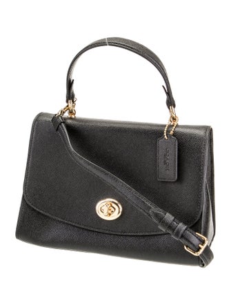 Coach Leather Top Handle Bag