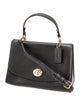 Coach Leather Top Handle Bag