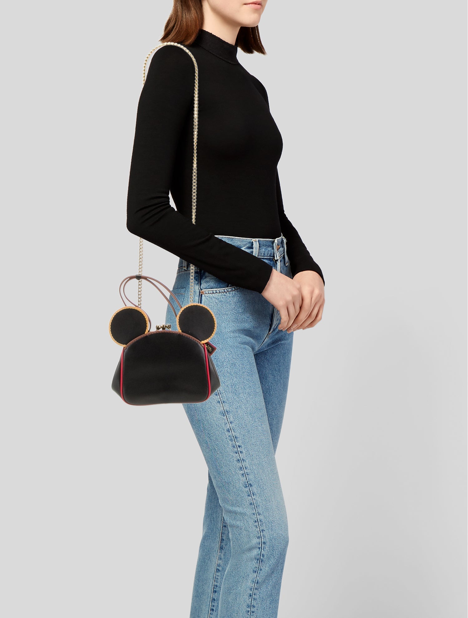 Coach Leather Top Handle Bag