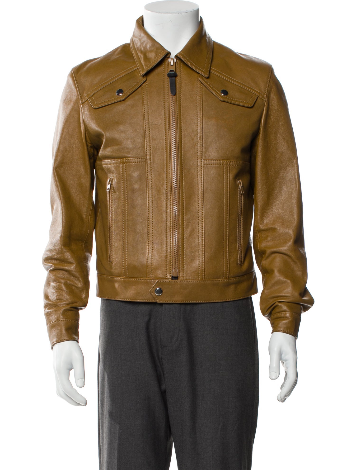 Coach Leather Moto Jacket