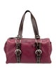 Coach Leather Top Handle Bag