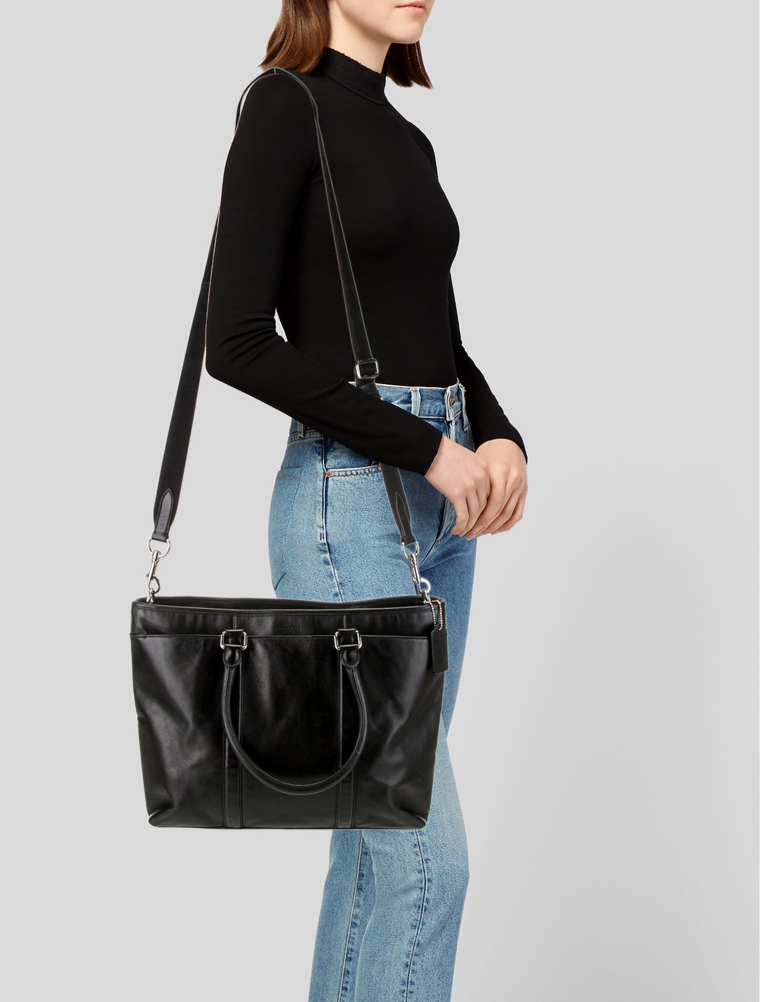 Coach Leather Briefcase