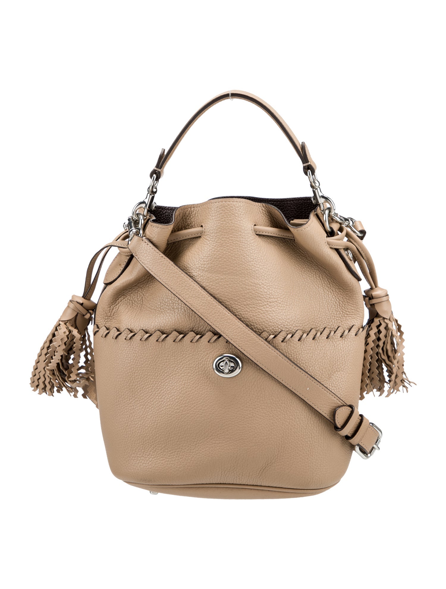 Coach Leather Shoulder Bag