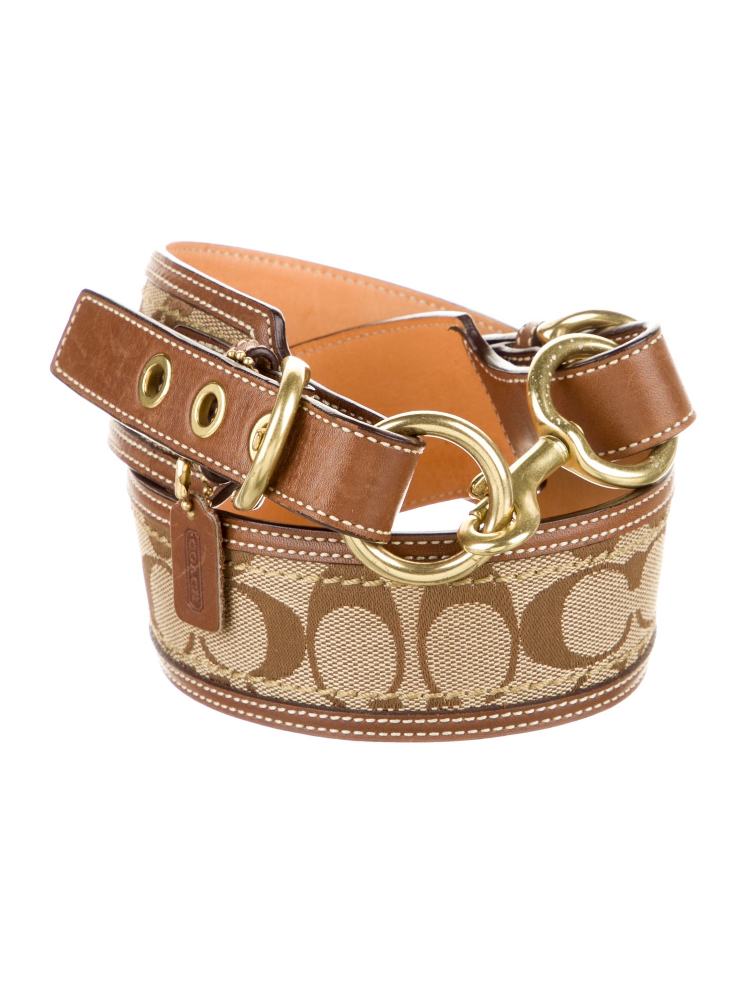 Coach Leather Waist Belt