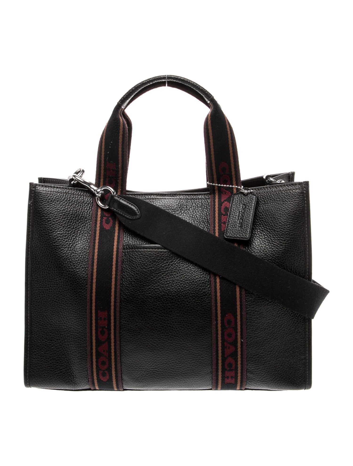 Coach Leather Messenger Bag