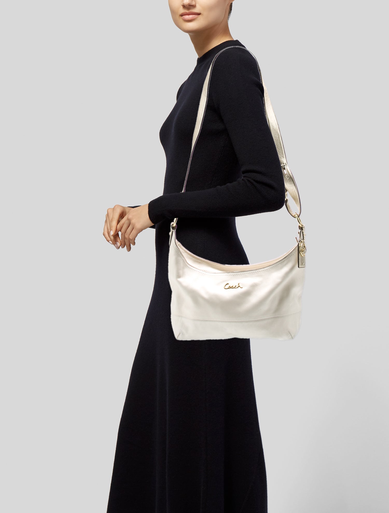 Coach Leather Shoulder Bag