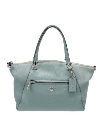 Coach Leather Weekender Bag