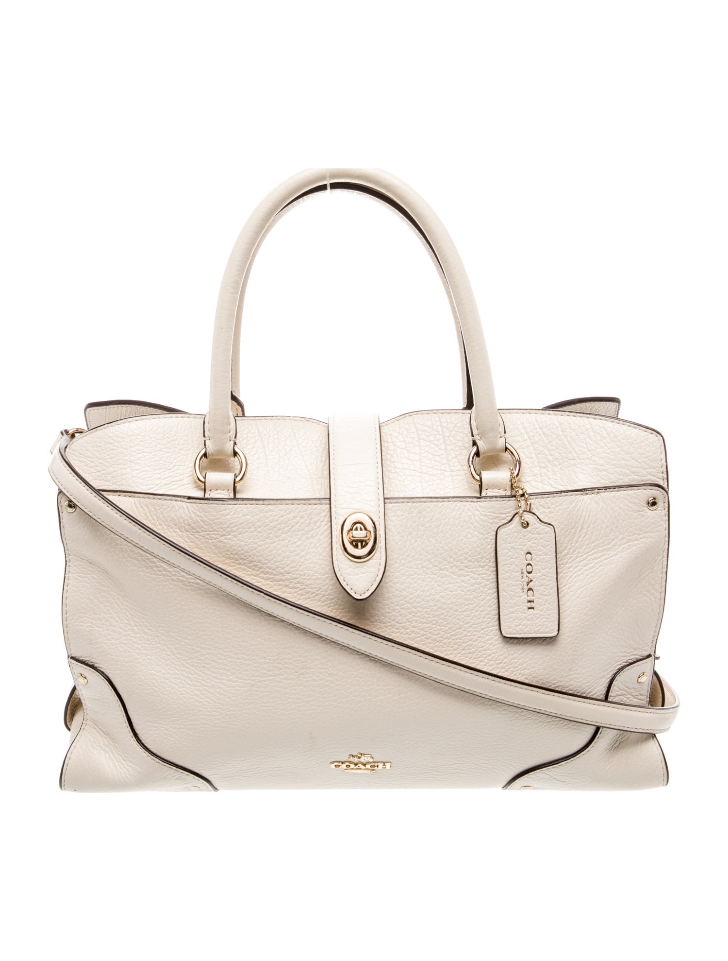 Coach Leather Shoulder Bag