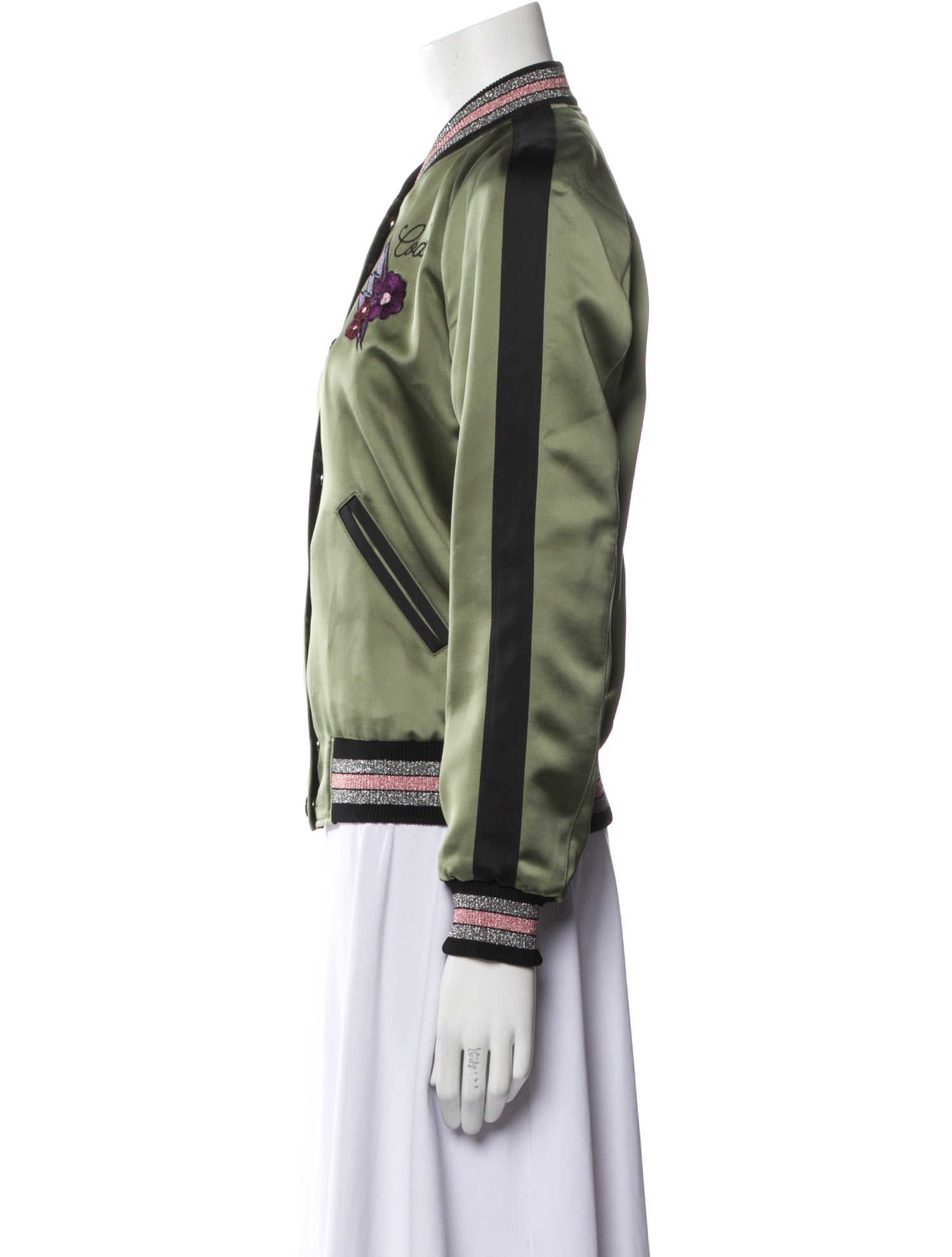 Coach Graphic Print Bomber Jacket