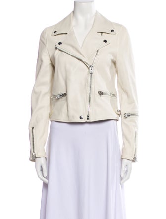 Coach Leather Biker Jacket