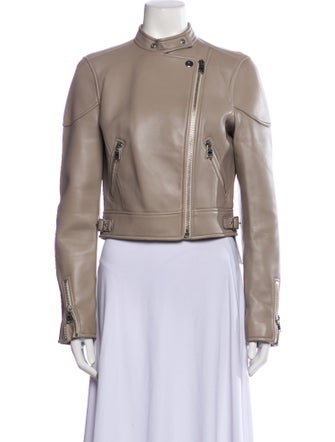 Coach Leather Biker Jacket