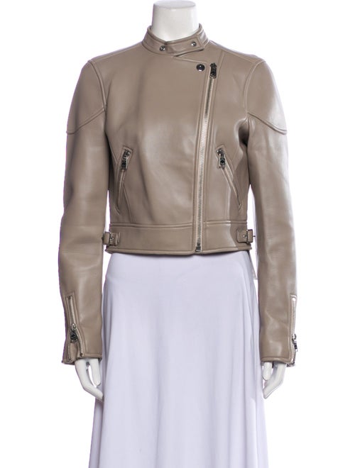 Coach Leather Biker Jacket