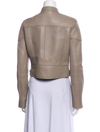 Coach Leather Biker Jacket