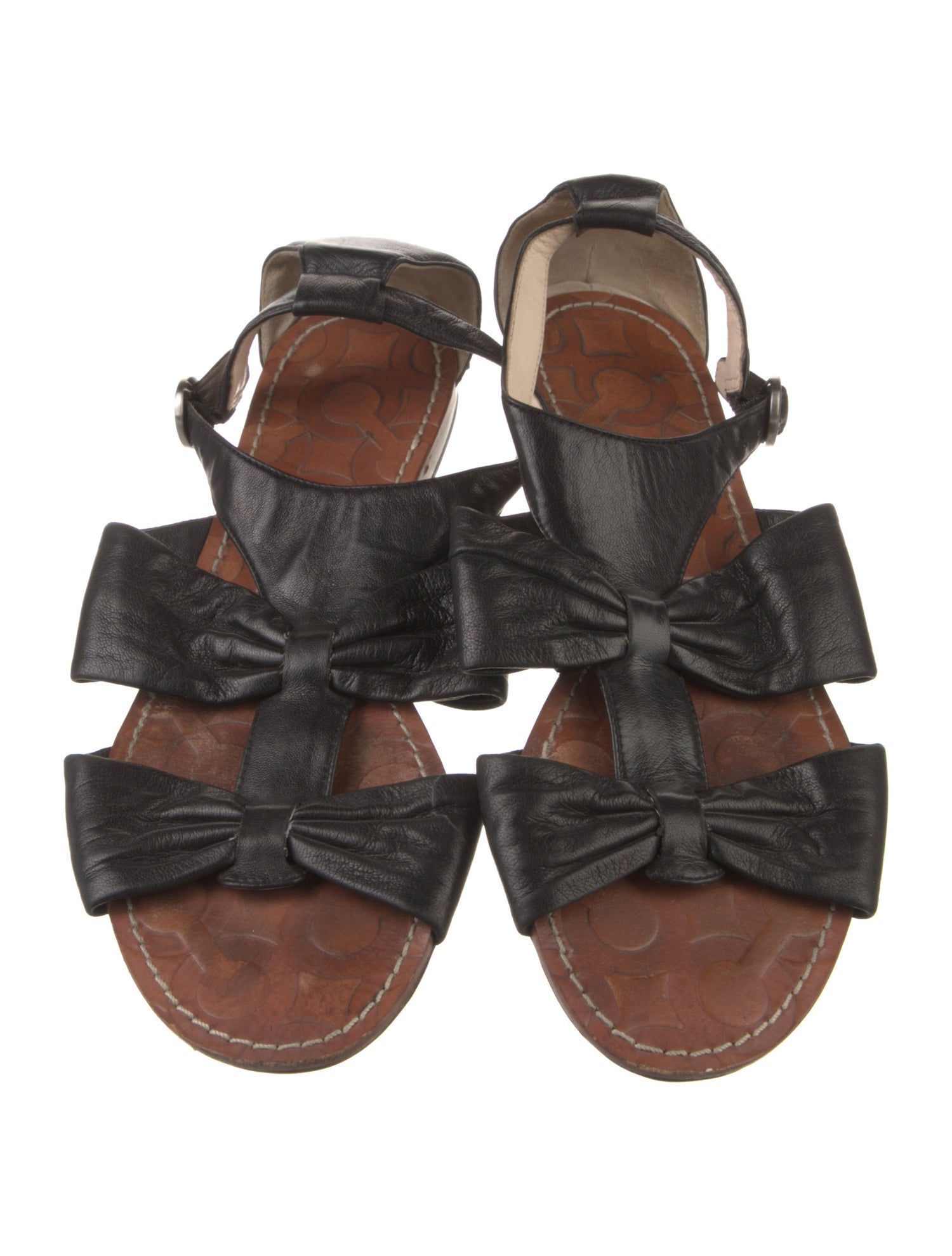 Coach Leather Sandals