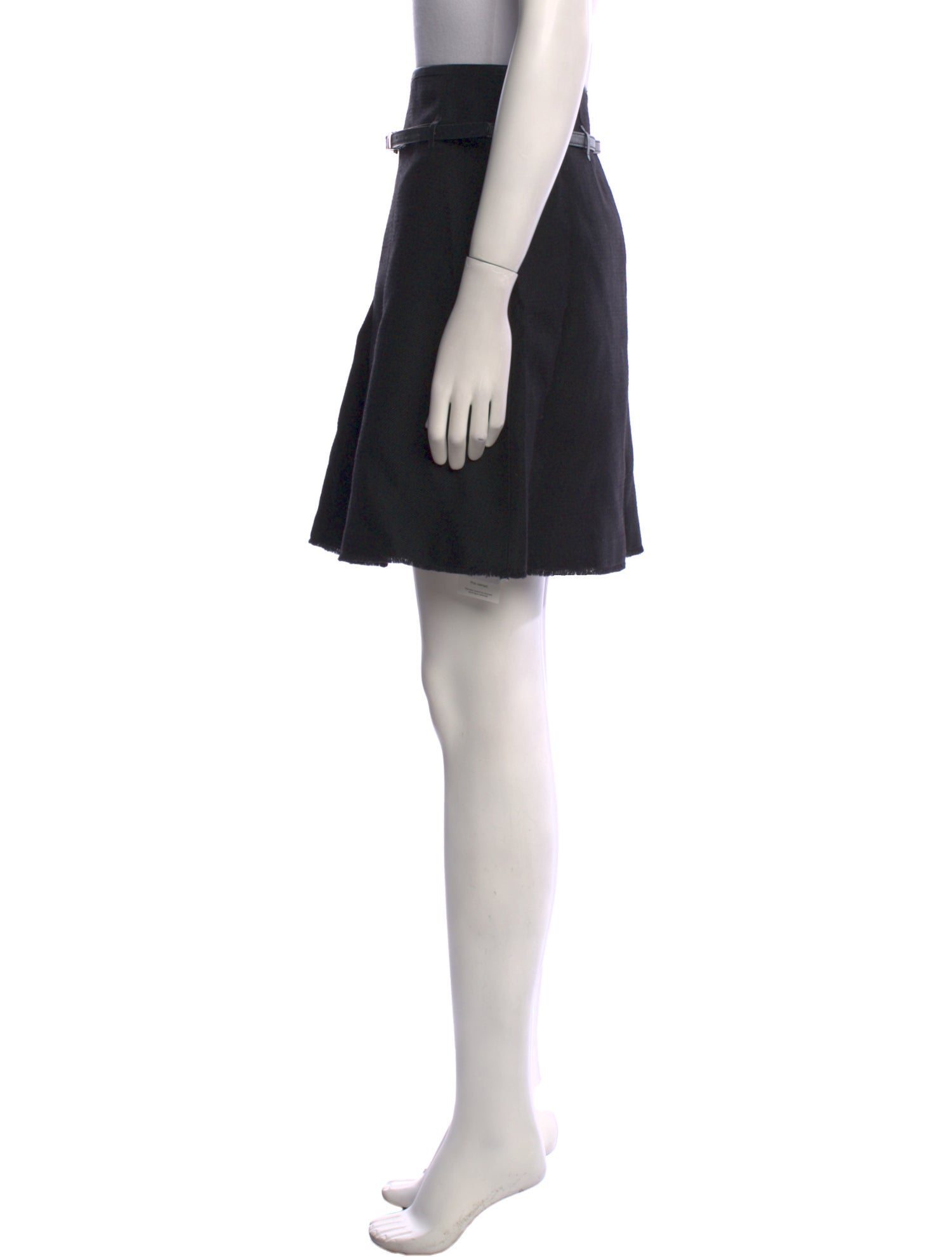 Coach Raw-Edge Trim Knee-Length Skirt