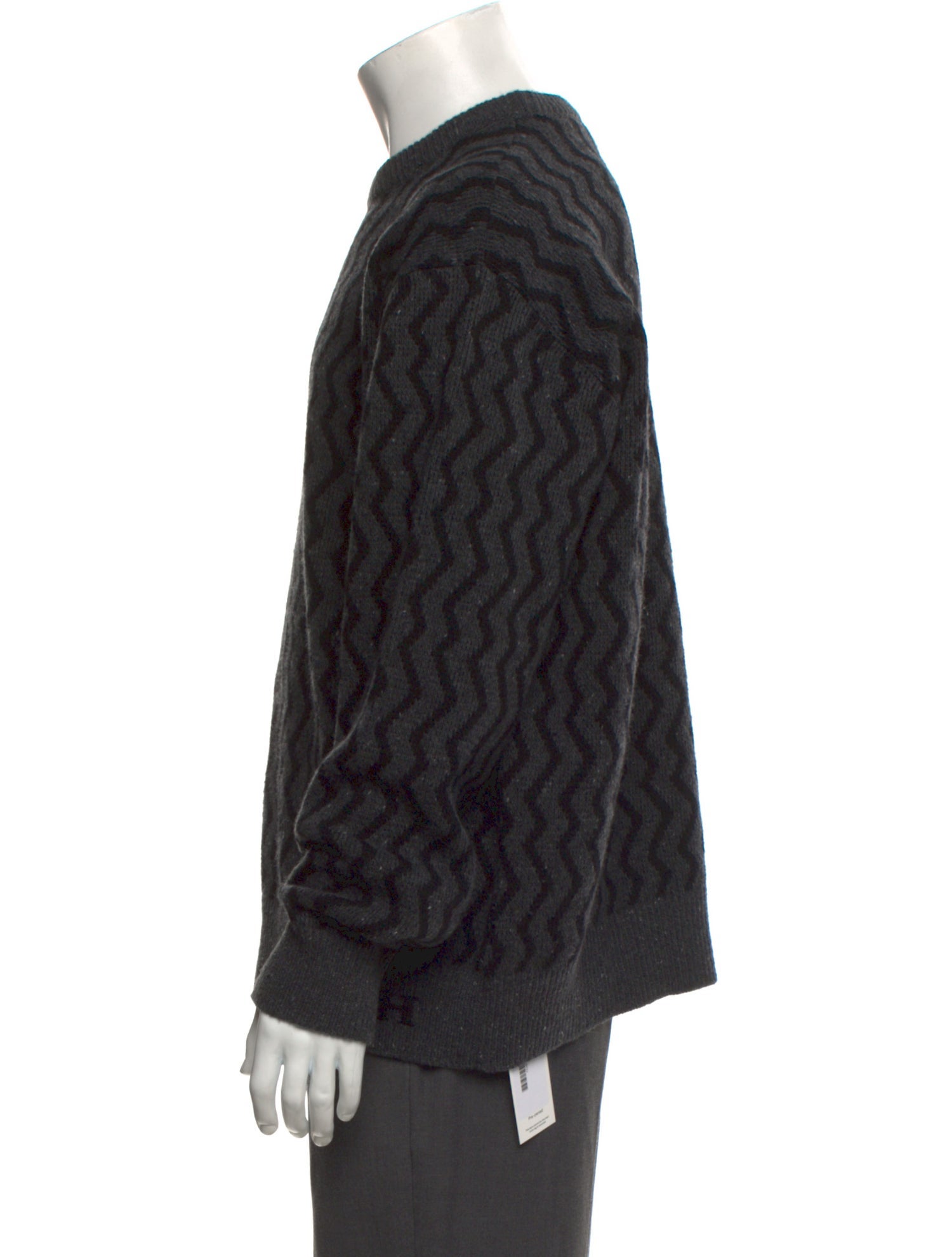 Coach Wool Striped Pullover