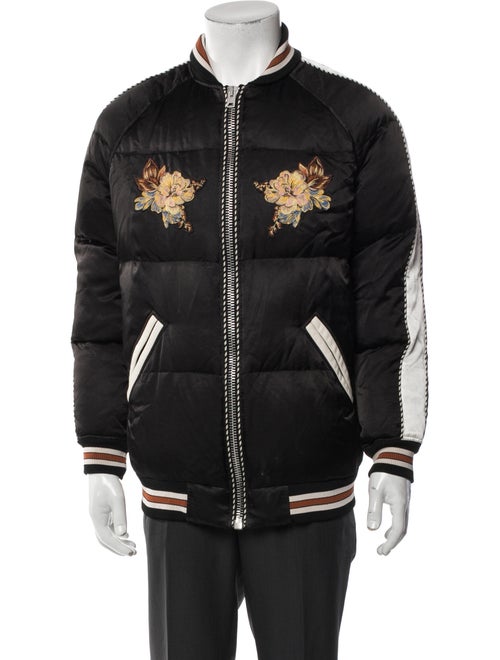 Coach Graphic Print Bomber Jacket