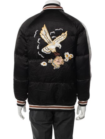 Coach Graphic Print Bomber Jacket