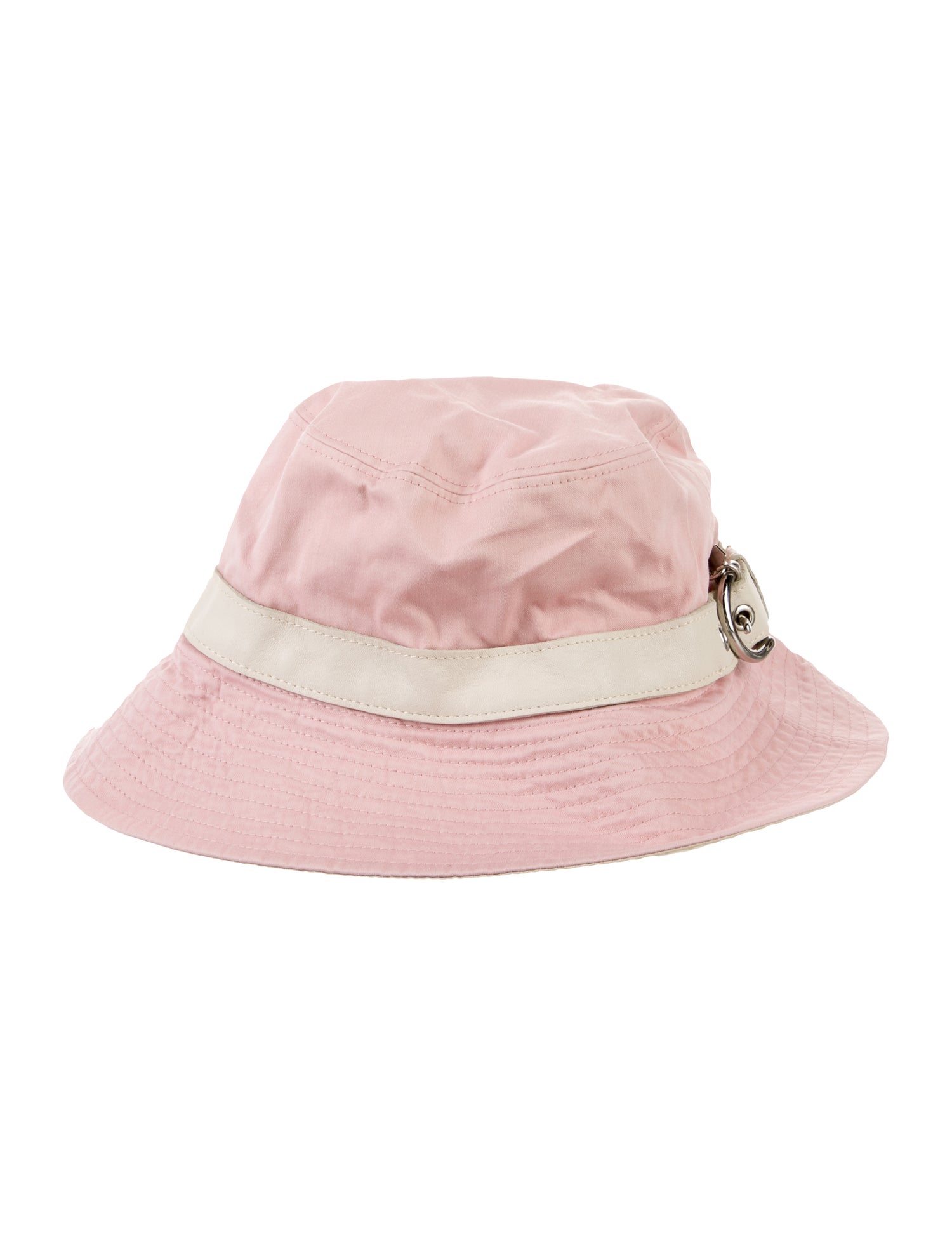 Coach Pink patterned bucket hat
