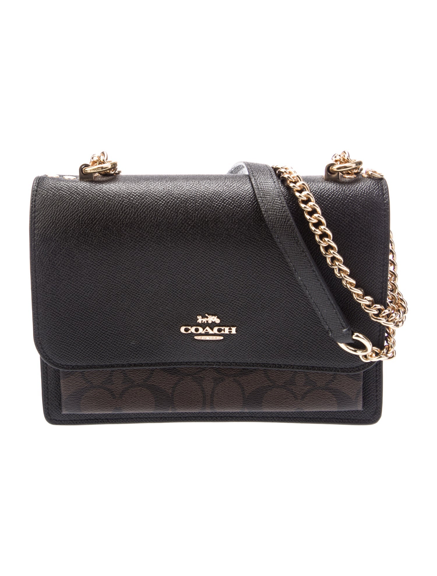 Coach Leather Evening Bag