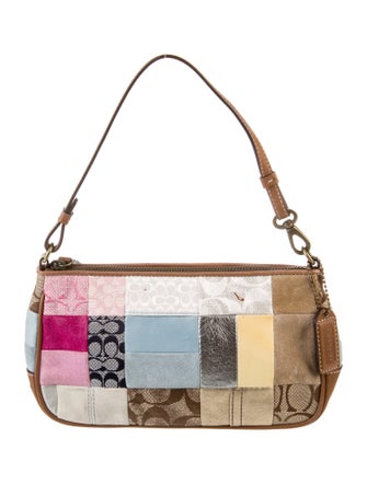 Coach Monogram Top Handle Bag