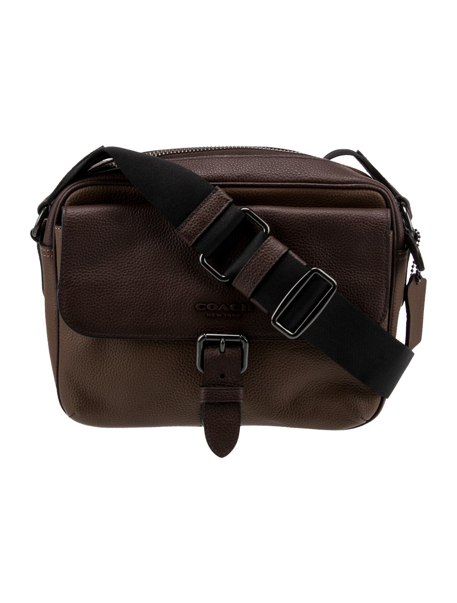 Coach Leather Messenger Bag