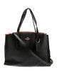 Coach Leather Top Handle Bag
