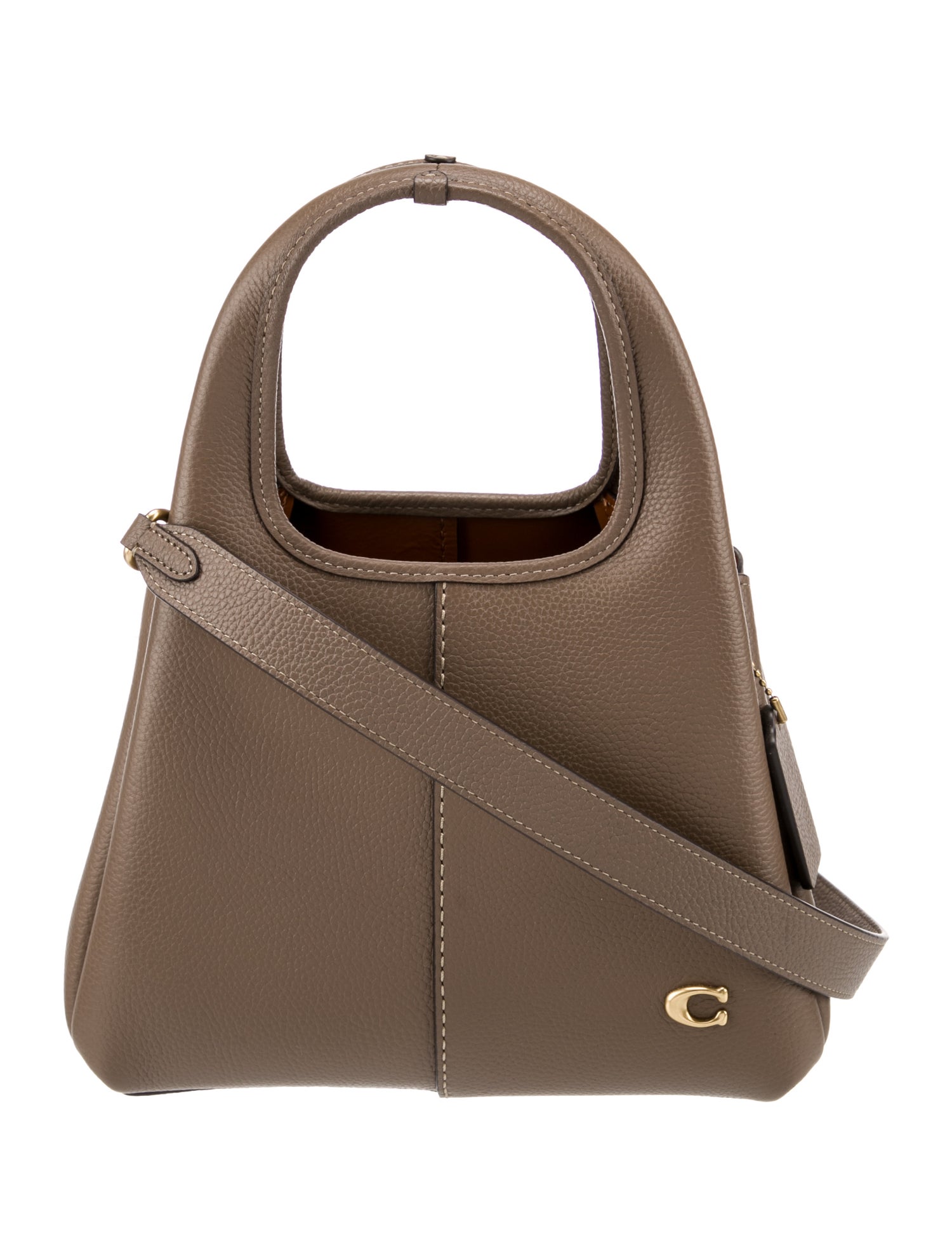 Coach Leather Top Handle Bag
