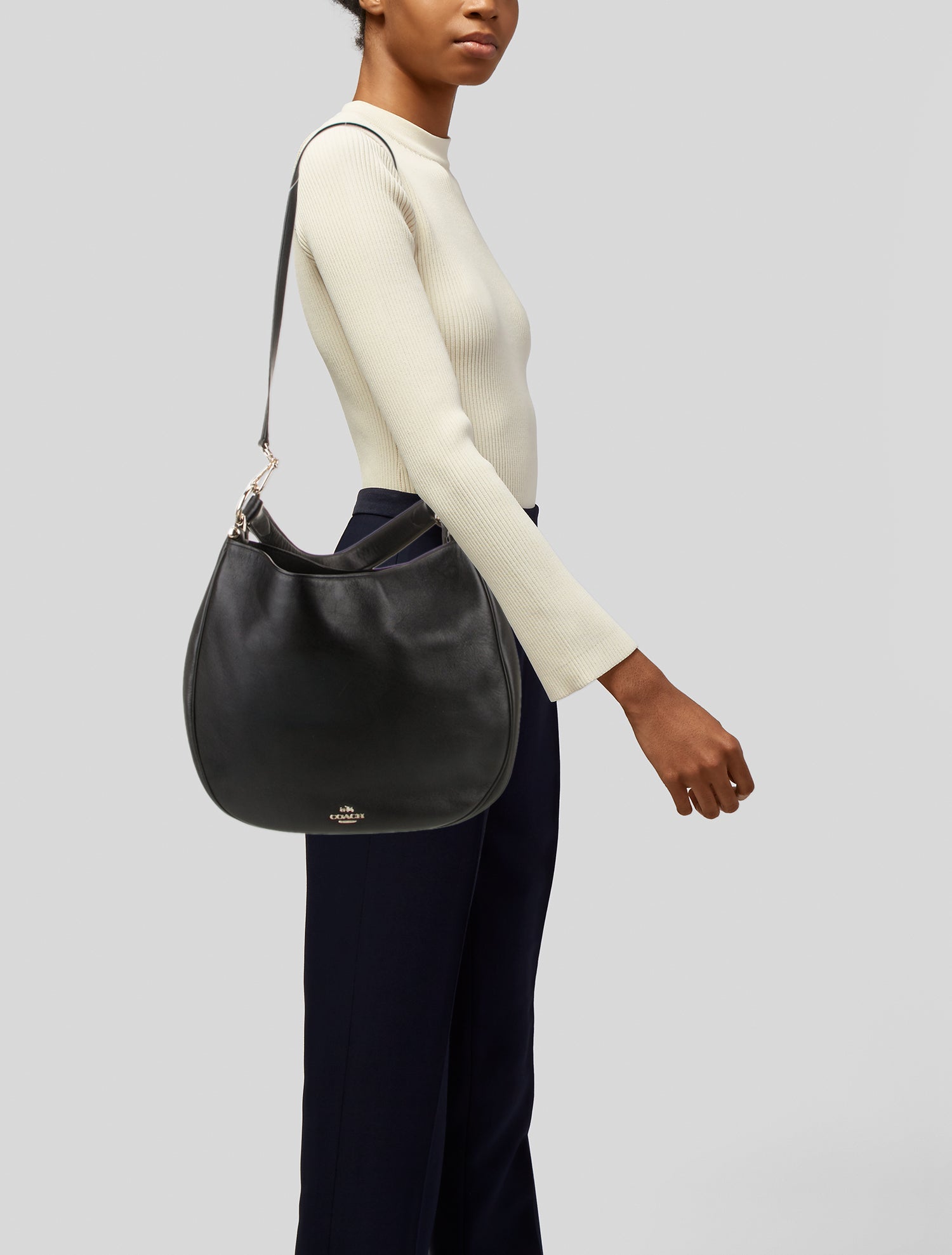 Coach Leather Shoulder Bag