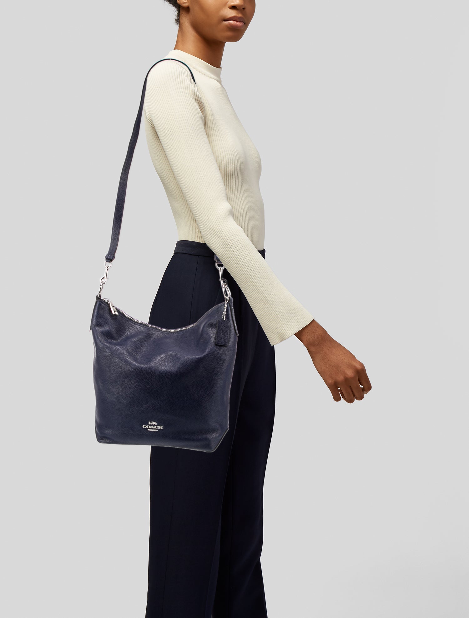 Coach Leather Shoulder Bag