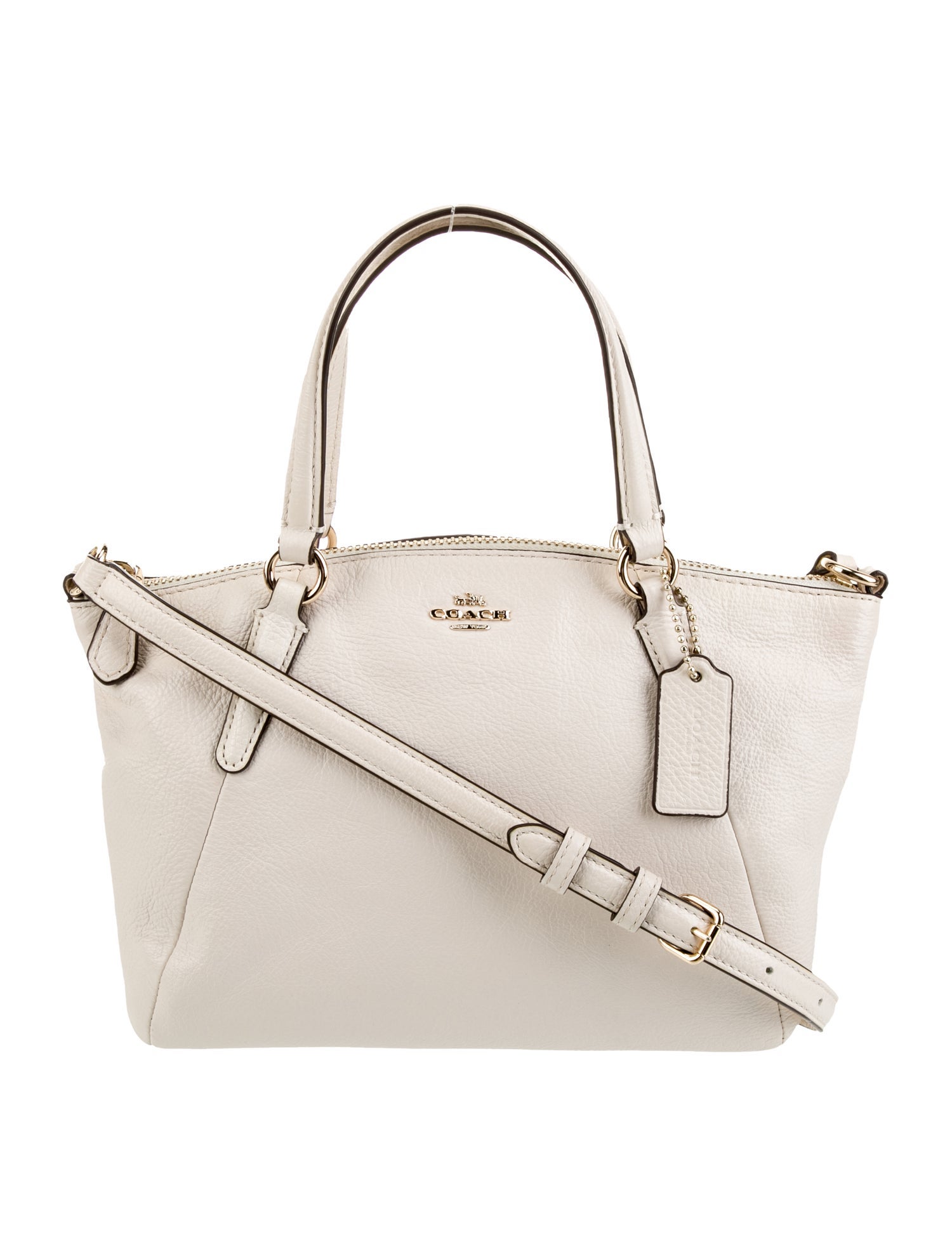 Coach Leather Top Handle Bag