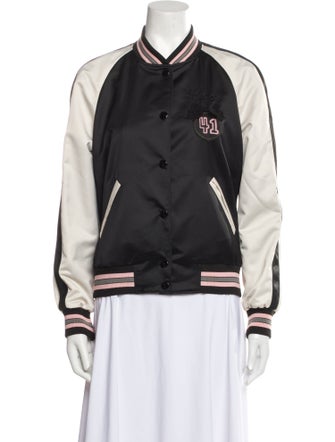 Coach Graphic Print Bomber Jacket