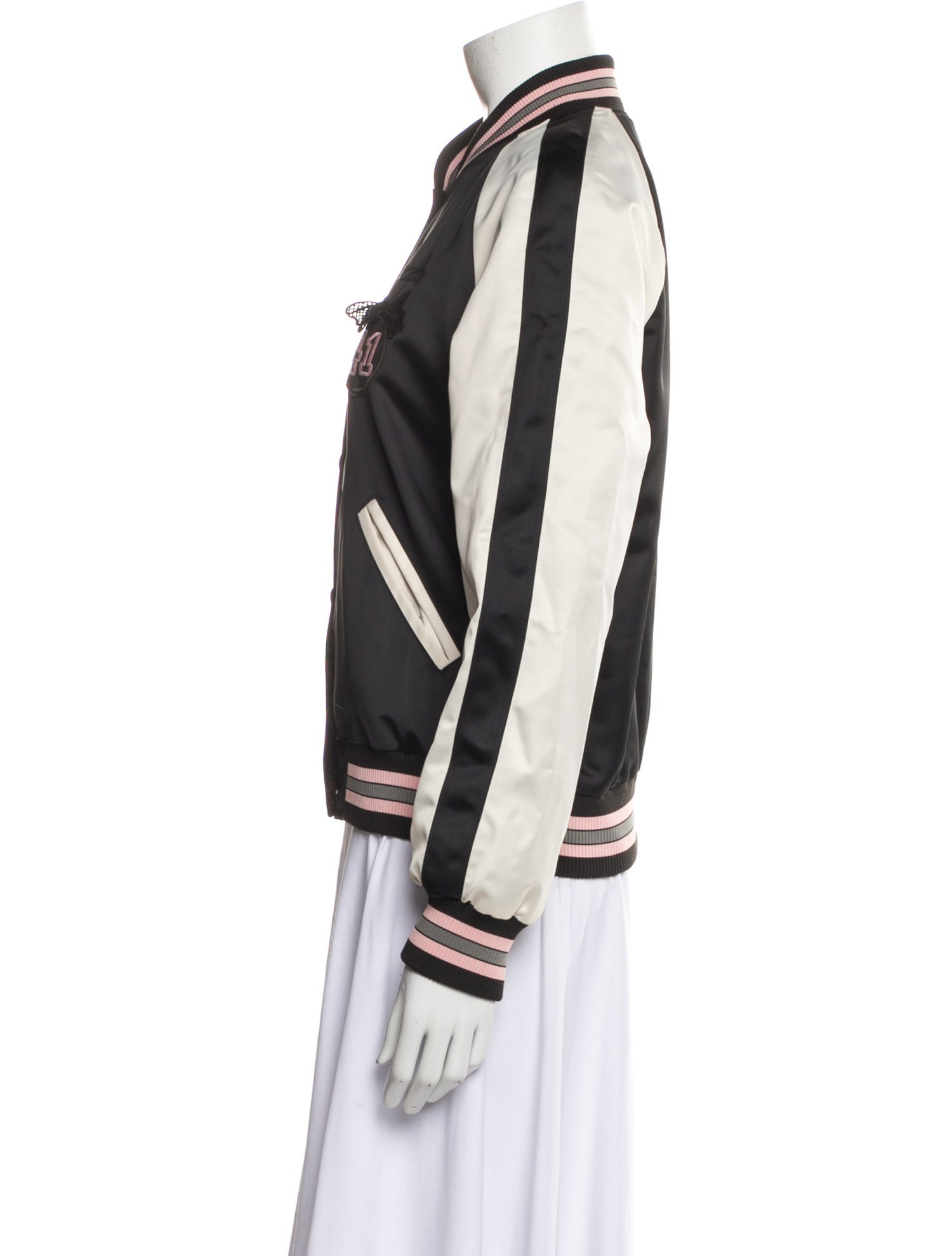 Coach Graphic Print Bomber Jacket