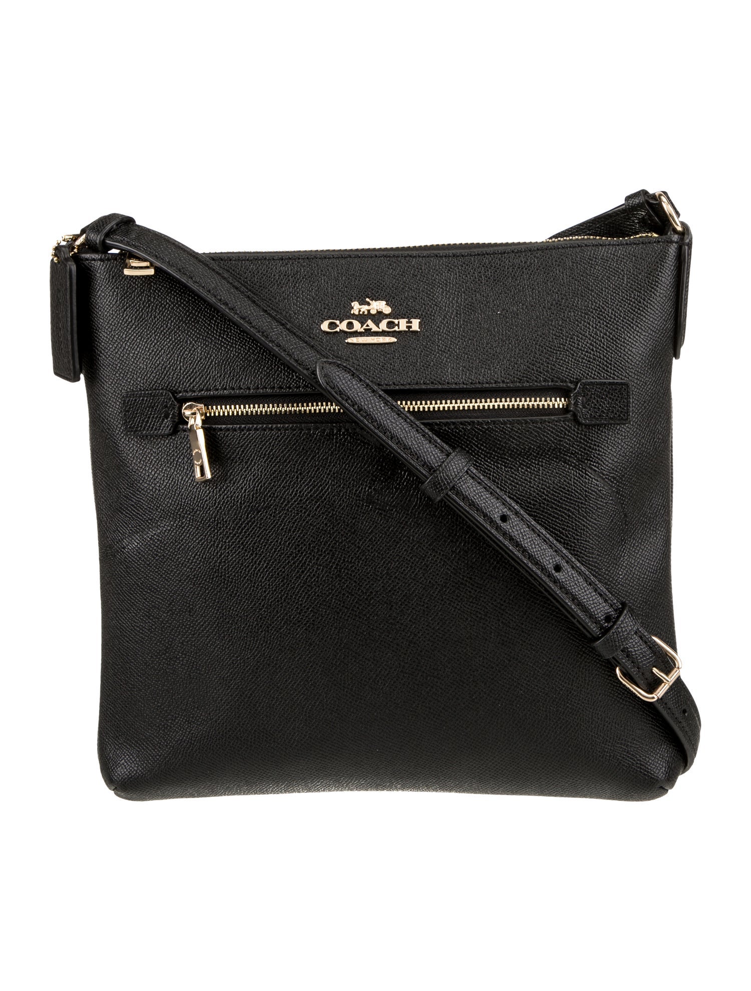 Coach Leather Messenger Bag