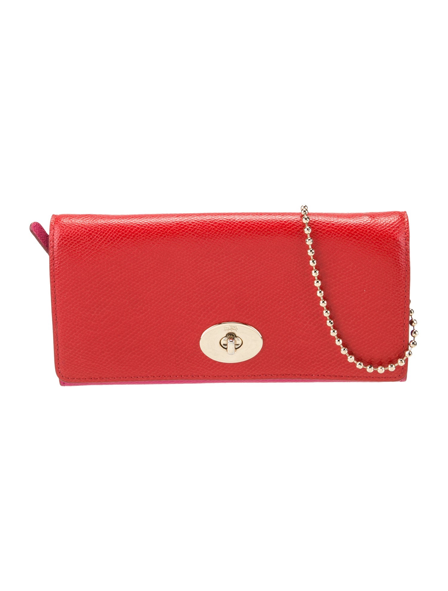 Coach Leather Clutch