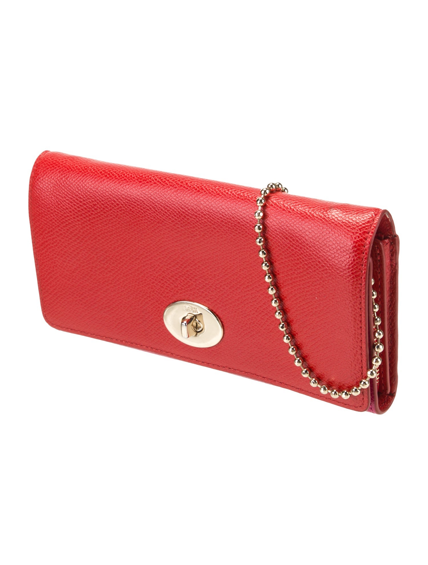 Coach Leather Clutch