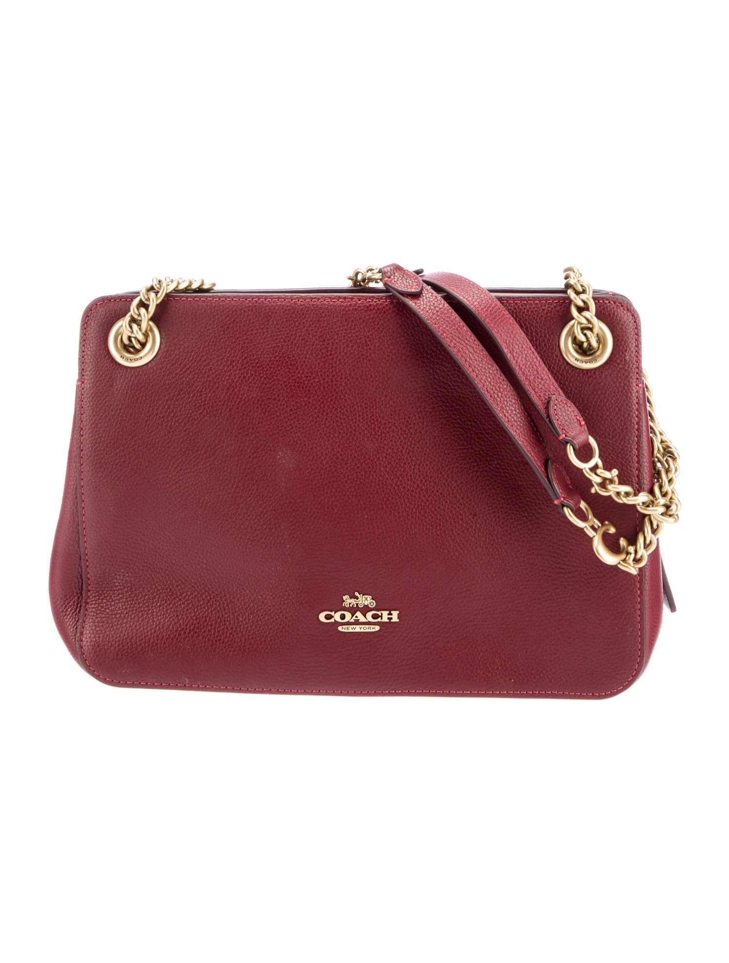 Coach Leather Shoulder Bag